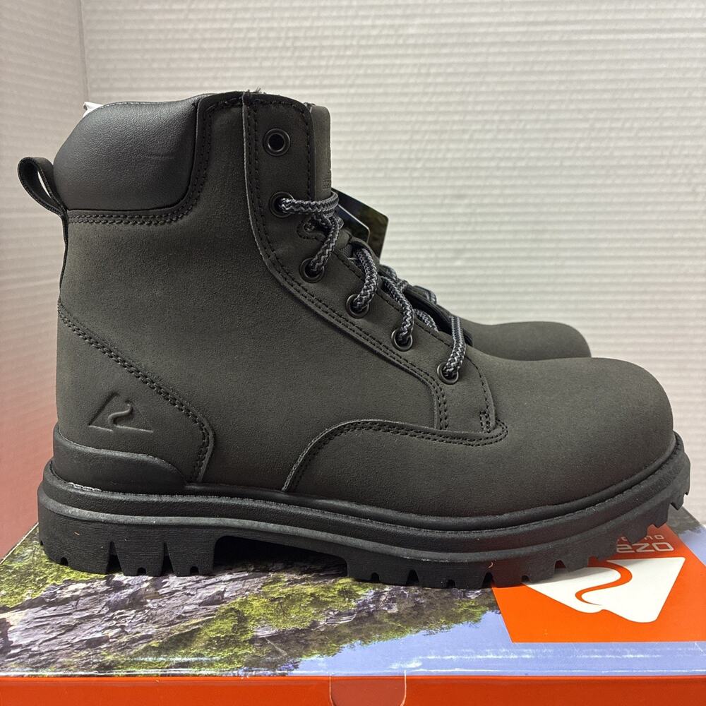 Ozark Trail New Size US 7 Men's Boots Troy II Black Hunting Hiking Outdoor